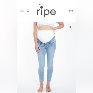 NWT Ripe maternity jeans rebel ankle grazer